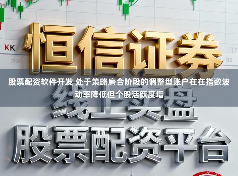 股票配资软件开发 处于策略磨合阶段的调整型账户在在指数波动率降低但个股活跃度增